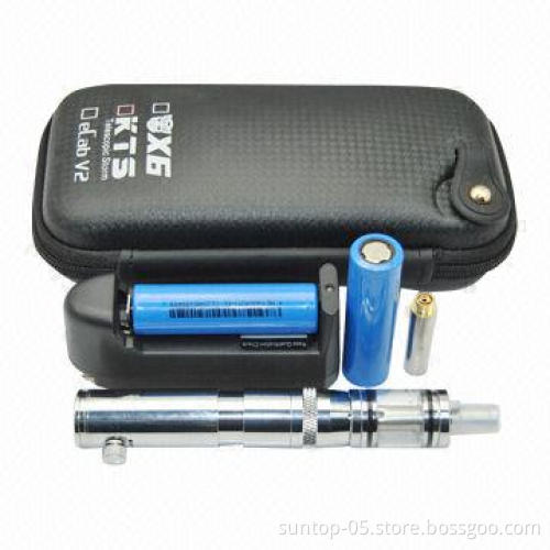 Mini E-cigar with Removable and Rechargeable Batteries, Longer Battery Lifespan